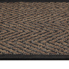 Madison Park Hurley Natural/ Black Textured Chevron Indoor/Outdoor Rug