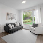 Garland Rug Medallion Solid Indoor Rug