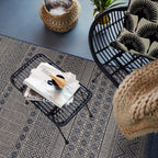 Geometric Bohemian Indoor/Outdoor Area Rug