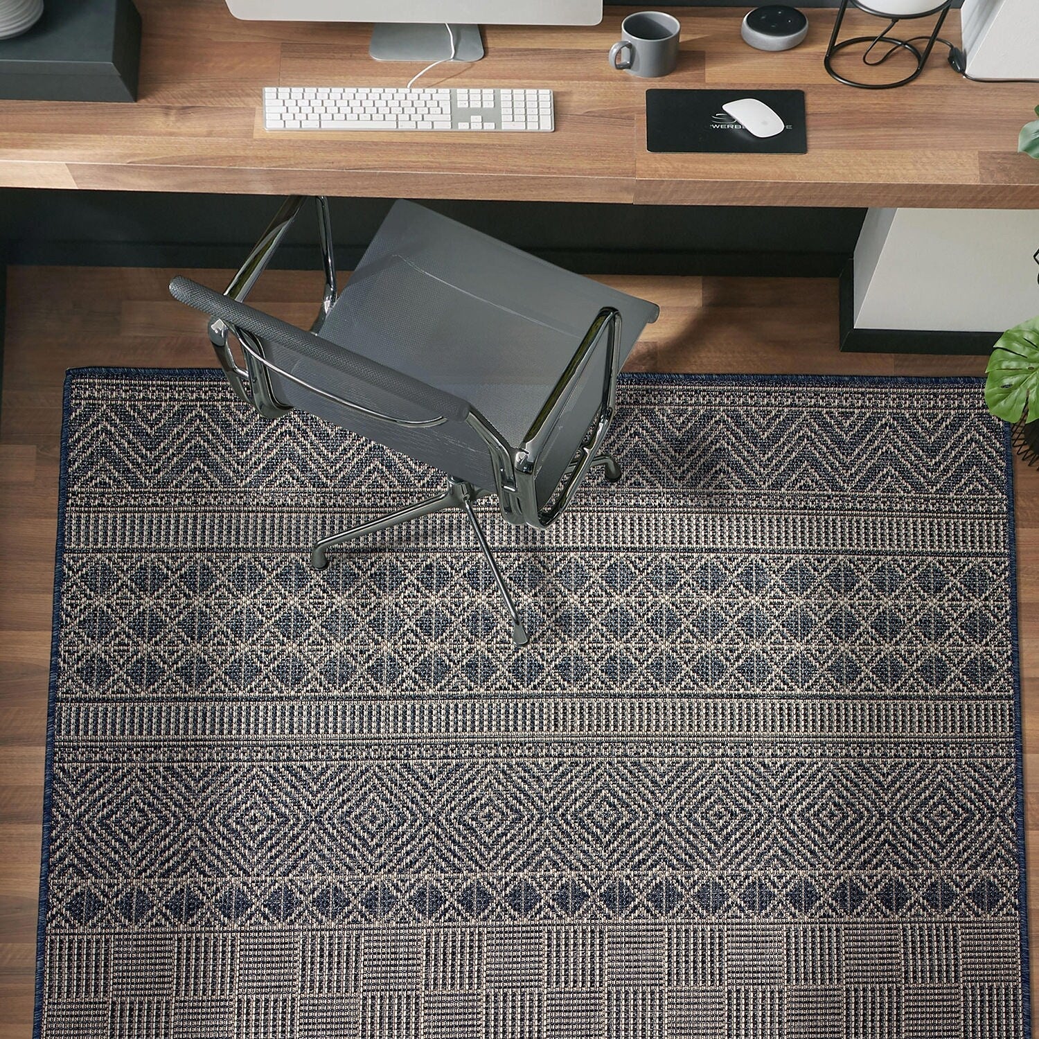 Geometric Bohemian Indoor/Outdoor Area Rug