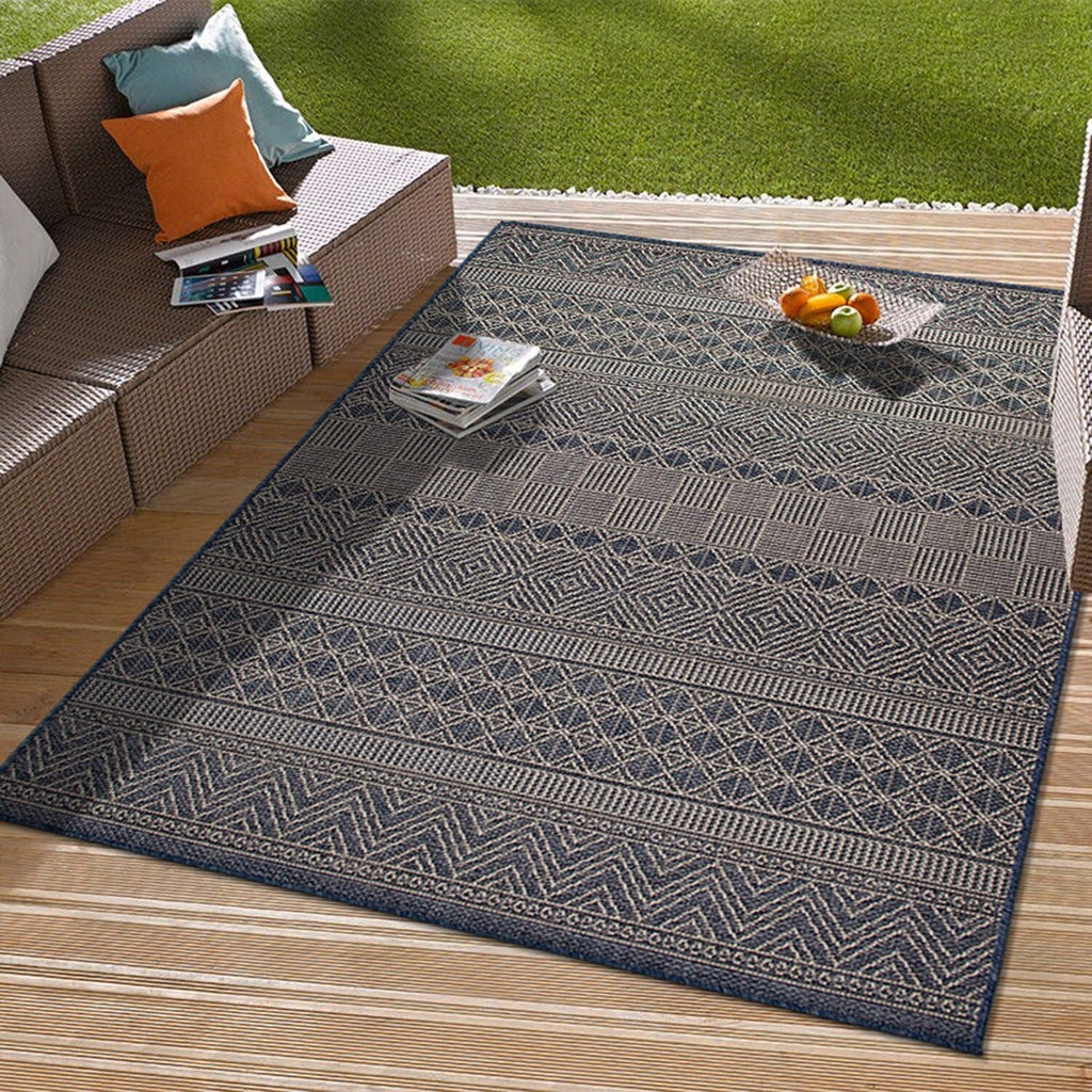 Geometric Bohemian Indoor/Outdoor Area Rug