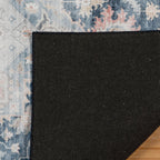 Gertmenian Crystal Print Washable Digital Printed Flat Pile Polyester Slip Resistant Area Rug Collection