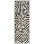 Gertmenian Crystal Print Washable Digital Printed Flat Pile Polyester Slip Resistant Area Rug Collection