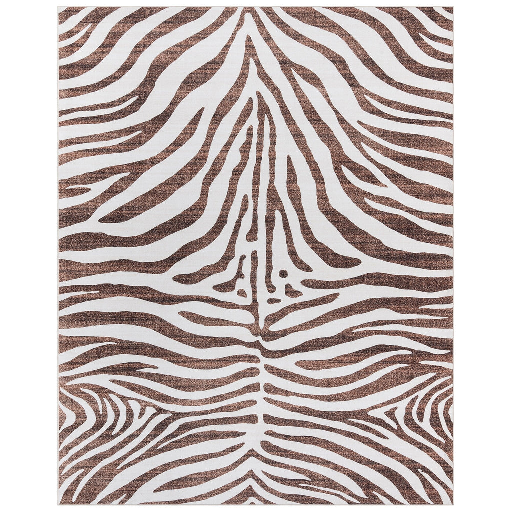 Gertmenian Crystal Print Washable Digital Printed Flat Pile Polyester Slip Resistant Area Rug Collection