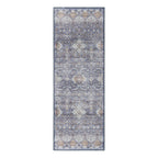 Gertmenian Crystal Print Washable Digital Printed Flat Pile Polyester Slip Resistant Area Rug Collection