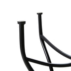 Glitzhome Outdoor Metal Folding Bistro Set 3PCS Patio Table Chairs