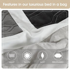 Nanshing Blake 7 Piece Modern Colorblock Comforter Set