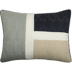 Nanshing Blake 7 Piece Modern Colorblock Comforter Set