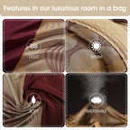 Nanshing Daniella 7-Piece Modern Geometric Comforter Set