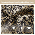 Nanshing Prince 7 Piece Elegant Medallion Comforter Set