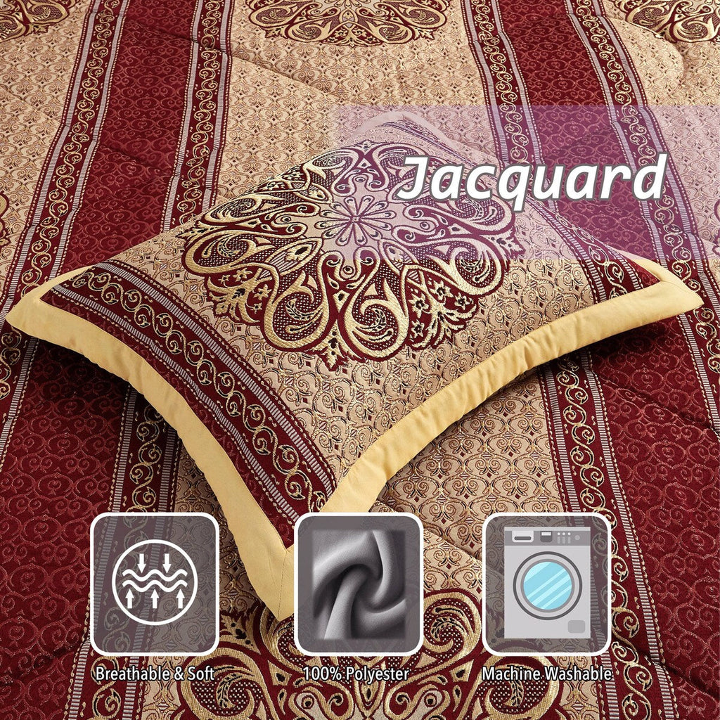 Nanshing Prince 7 Piece Elegant Medallion Comforter Set