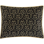 Nanshing Salem Damask Jacquard 7-Piece Comforter Set