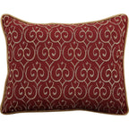 Nanshing Salem Damask Jacquard 7-Piece Comforter Set