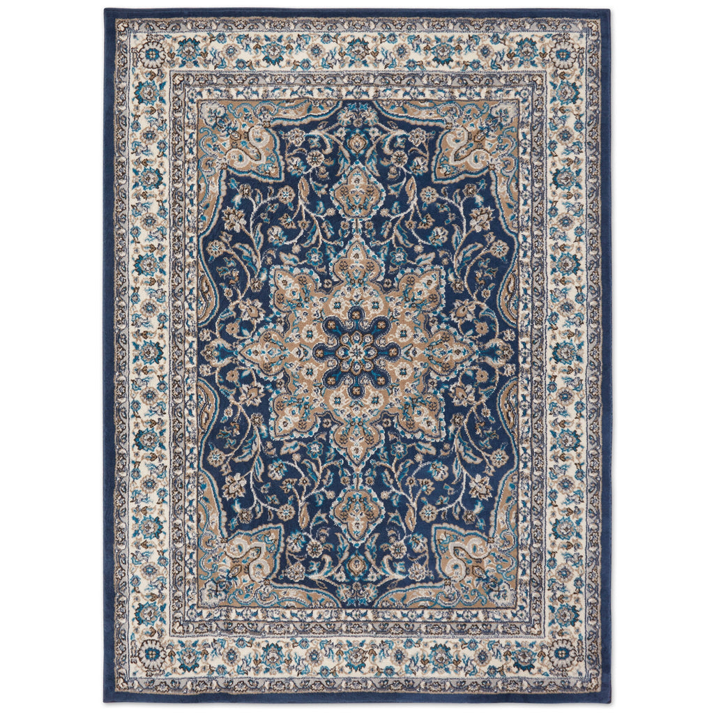 HOME DYNAMIX Tremont Magnolia Traditional Medallion Area Rug