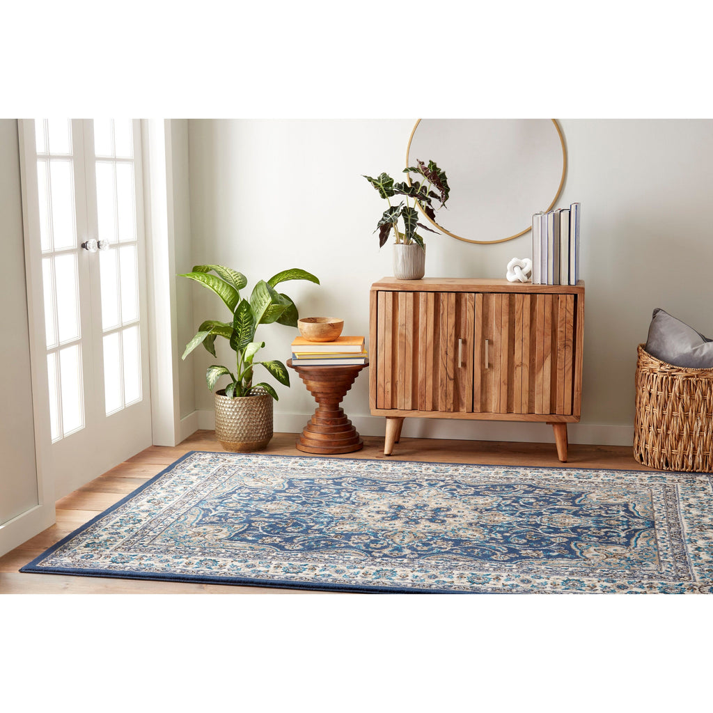 HOME DYNAMIX Tremont Magnolia Traditional Medallion Area Rug