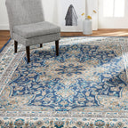 HOME DYNAMIX Tremont Magnolia Traditional Medallion Area Rug