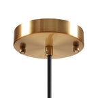 INK+IVY Auburn Bell Shaped Hanging Glass Pendant Light