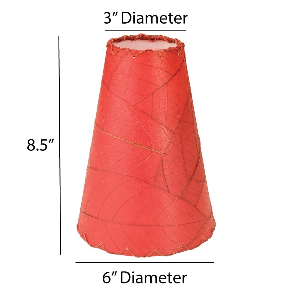 Eangee Handmade Gecko Wall Lamp Combo, Cocoa Leaves Shade, 16 x 7 x 24 in. - 16 x 7 x 24