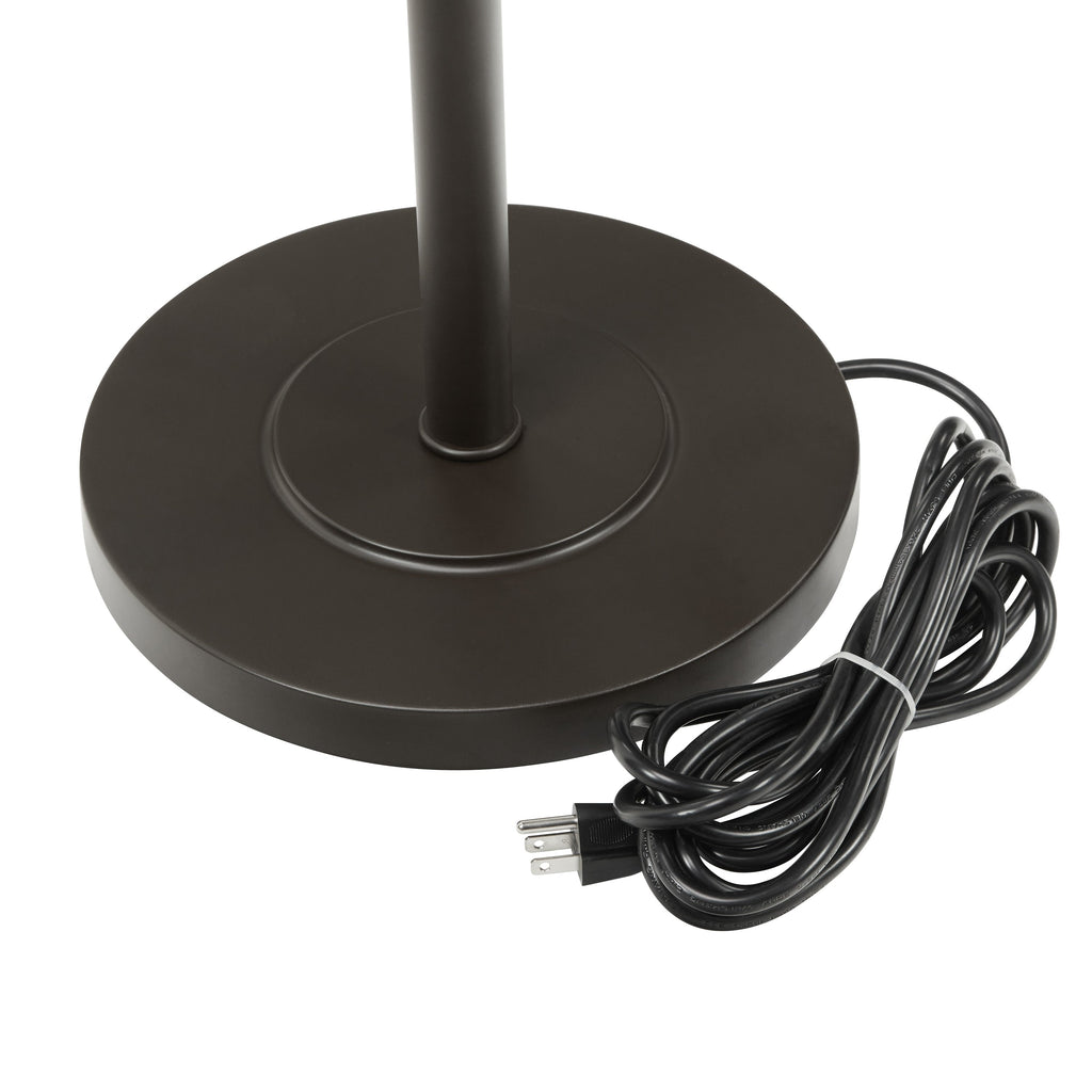 Havenside Home Pocologan 59.5-inch Outdoor and Indoor Basket-weave Floor Lamp - 16.25L x 16.25W x 59.5H