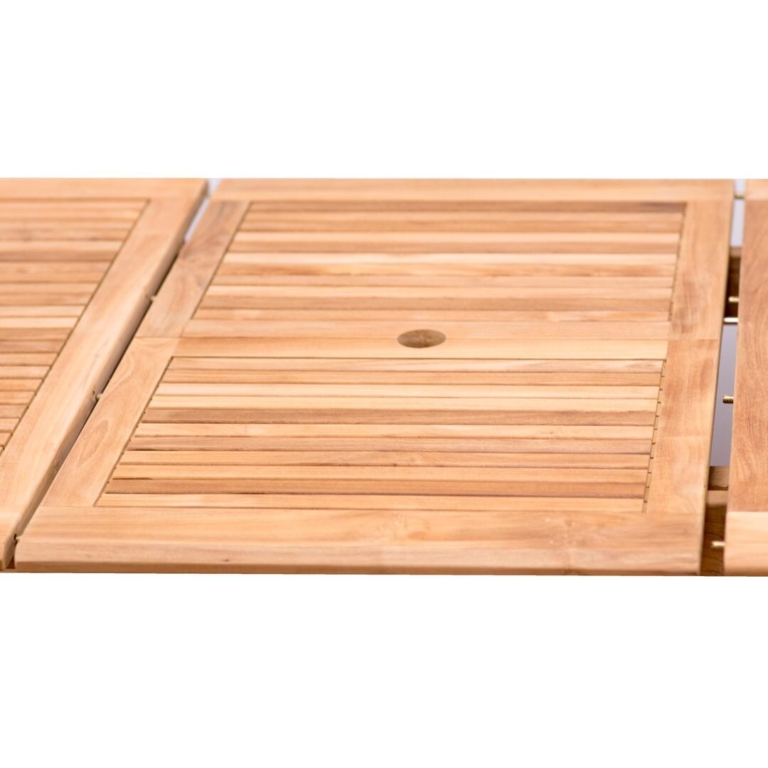 Amazonia 11 piece FSC Certified Teak Wood Outdoor Patio Dining Set - Seats 10 - 11 Piece