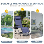 Homall Patio Zero Gravity Chair Lawn Lounge Chair with Pillow Set of 2