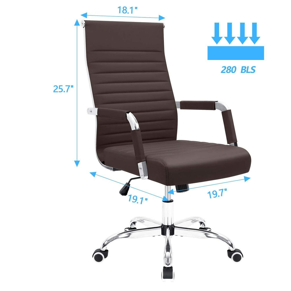 Homall Ribbed Office Chair Computer Desk Chair