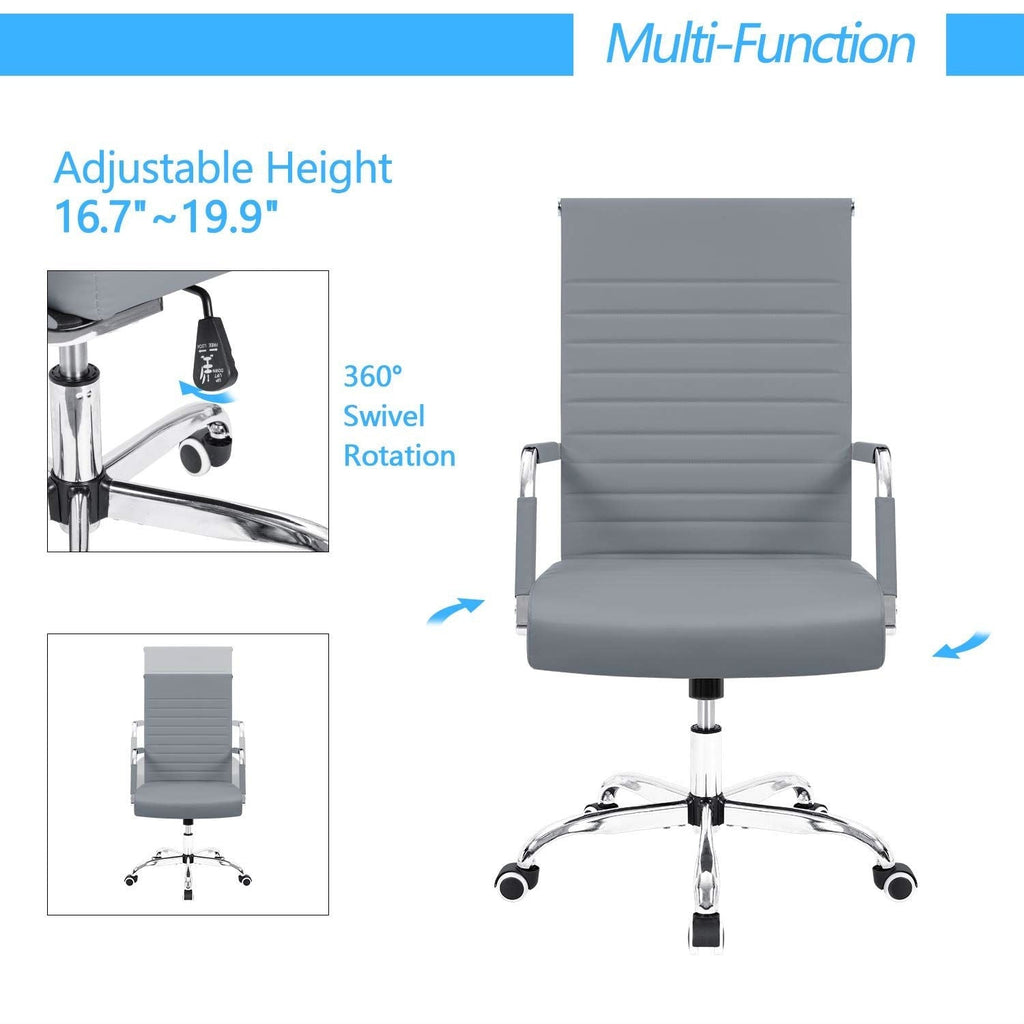 Homall Ribbed Office Chair Computer Desk Chair