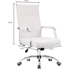 Homall Ribbed Office Chair Computer Desk Chair