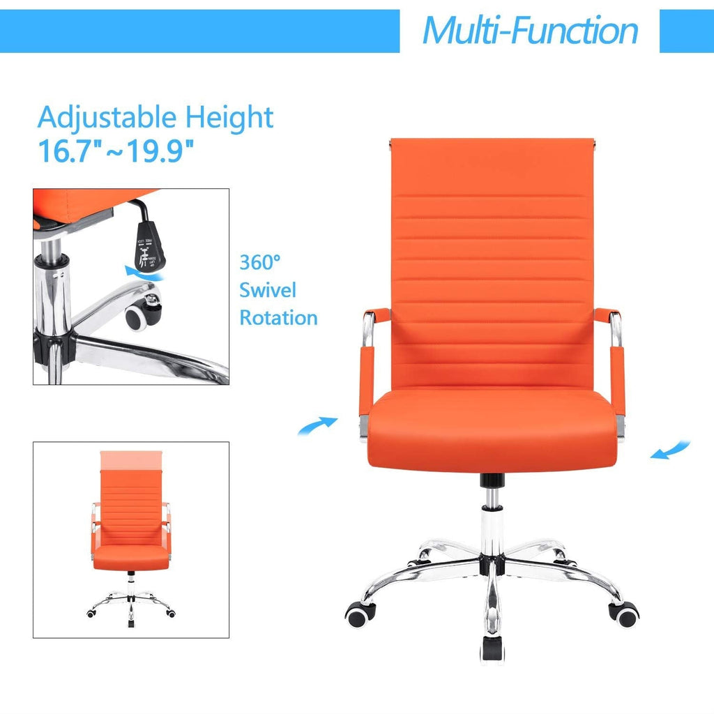 Homall Ribbed Office Chair Computer Desk Chair