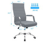 Homall Ribbed Office Chair Computer Desk Chair