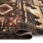 Home Dynamix Buffalo Bear Rustic Area Rug