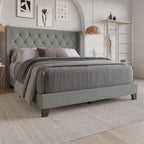 Homer Tufted Upholstered Panel Bed