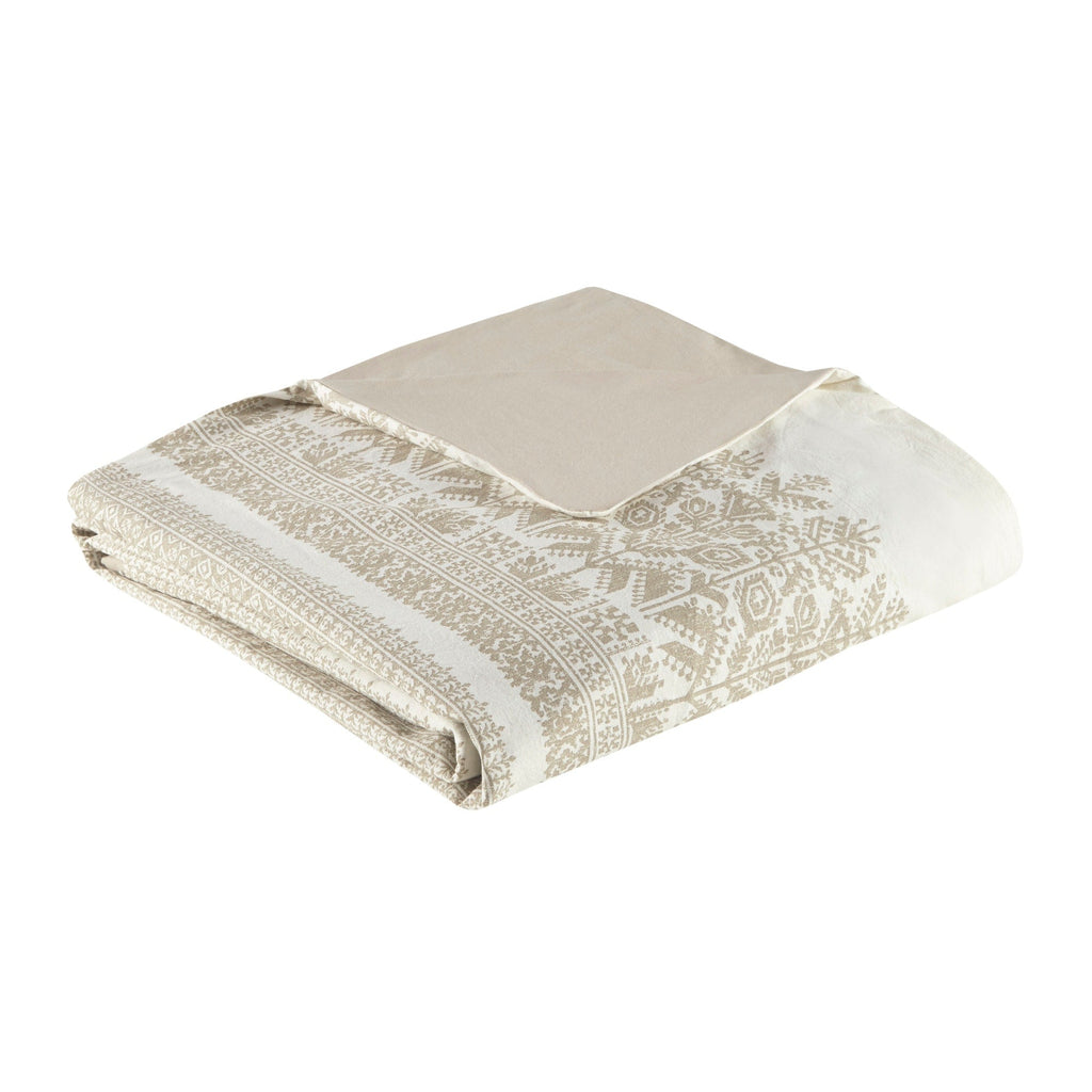 INK+IVY Mila 3 Piece Cotton Duvet Cover Set with Chenille Tufting