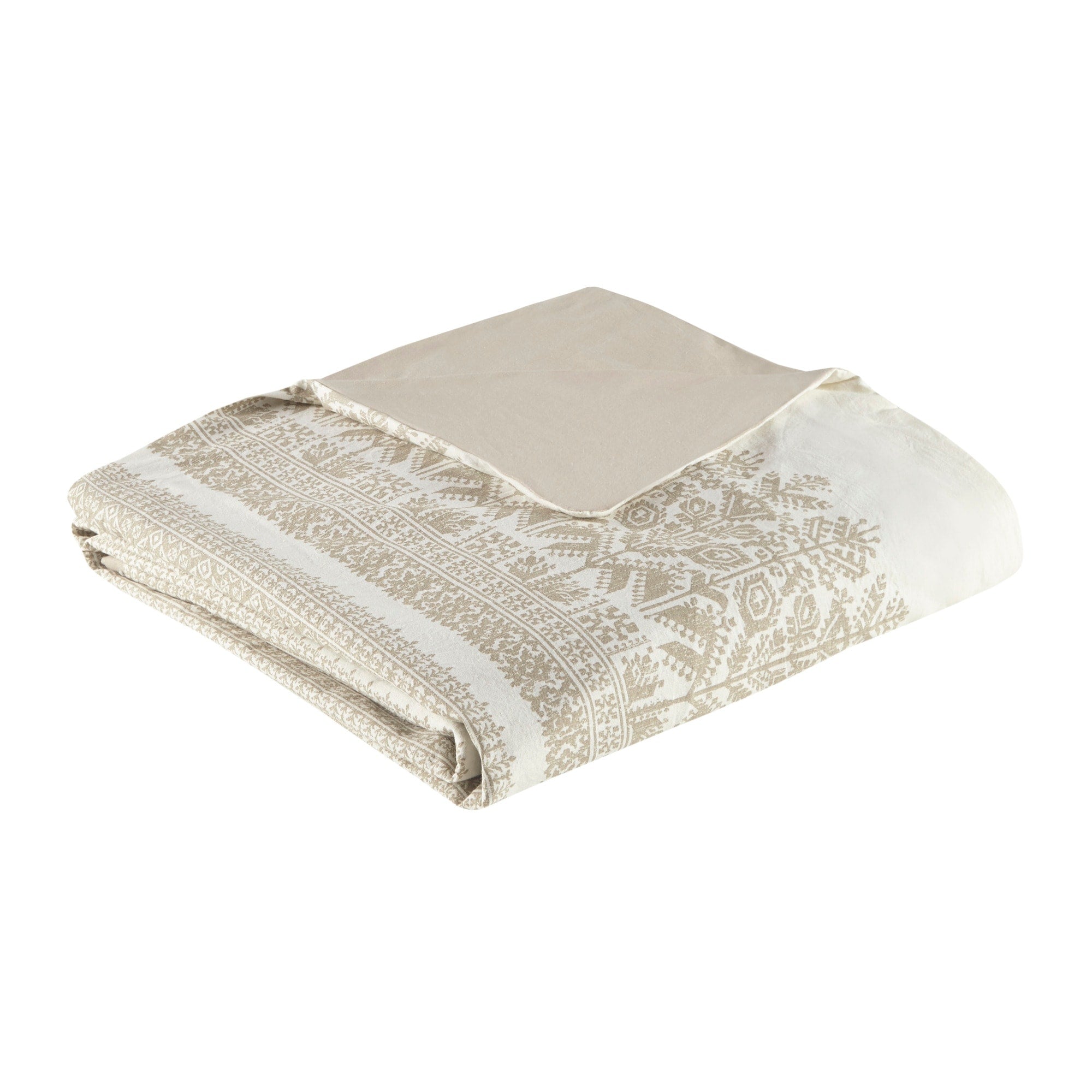 INK+IVY Mila 3 Piece Cotton Duvet Cover Set with Chenille Tufting