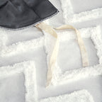 INK+IVY Mila 3 Piece Cotton Duvet Cover Set with Chenille Tufting