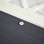 INK+IVY Mila 3 Piece Cotton Duvet Cover Set with Chenille Tufting