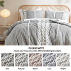 INK+IVY Imani Cotton Printed Comforter Set with Chenille