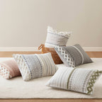 INK+IVY Imani Cotton Printed Comforter Set with Chenille