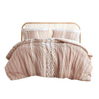 INK+IVY Imani Cotton Printed Comforter Set with Chenille