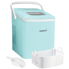 Igloo 26-Pound Automatic Self-Cleaning Portable Countertop Ice Maker Machine With Handle, Aqua