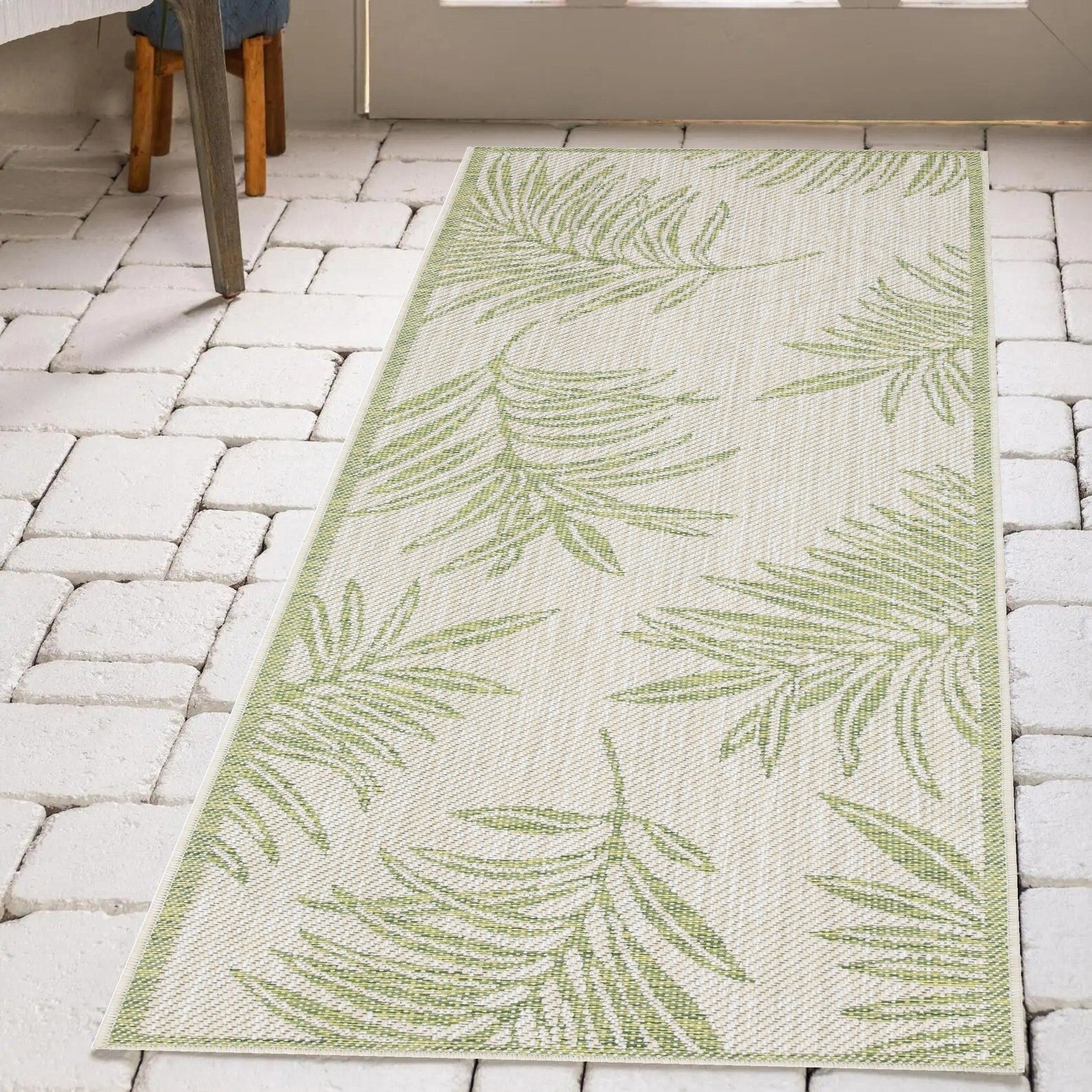 Indoor/Outdoor Area Rug/ Runner/ Doormat -Machine Washable, Weather and UV Resistant-Waterproof-Liana