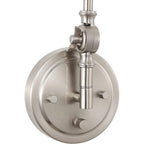 WINGBO Industrial Swing Arm Wall Sconce with Metal Shade,2-Pack...