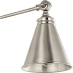 WINGBO Industrial Swing Arm Wall Sconce with Metal Shade,2-Pack...