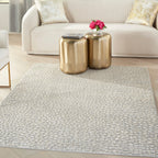 Nourison Joli Modern Abstract Pebble Area Rug