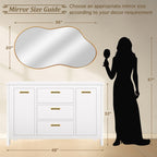 Irregular Wall Mirror Asymmetrical Decorative Wall Mirror