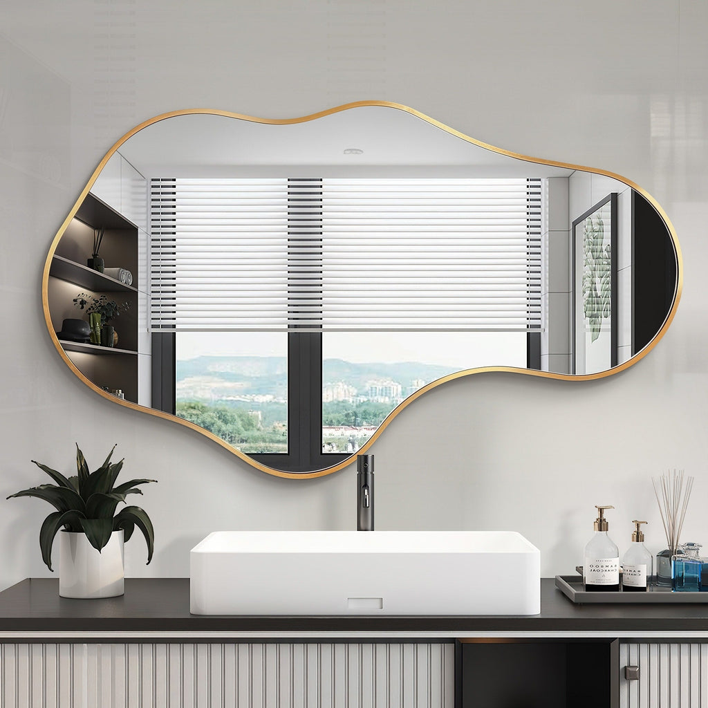 Irregular Wall Mirror Decorative Asymmetrical Wall Mirror
