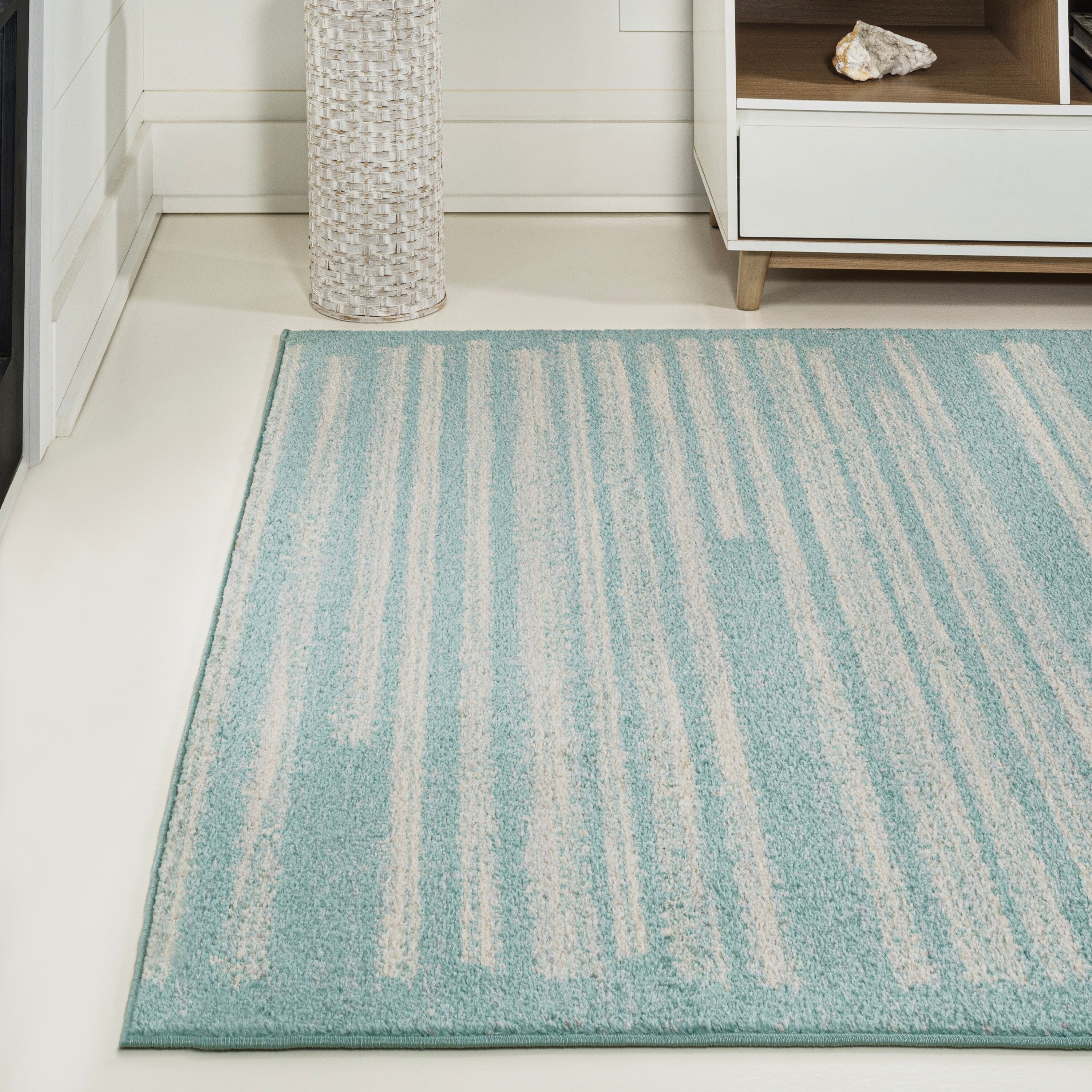JONATHAN Y Aksil Modern Berber Stripe Area Rug