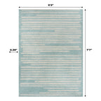 JONATHAN Y Aksil Modern Berber Stripe Area Rug
