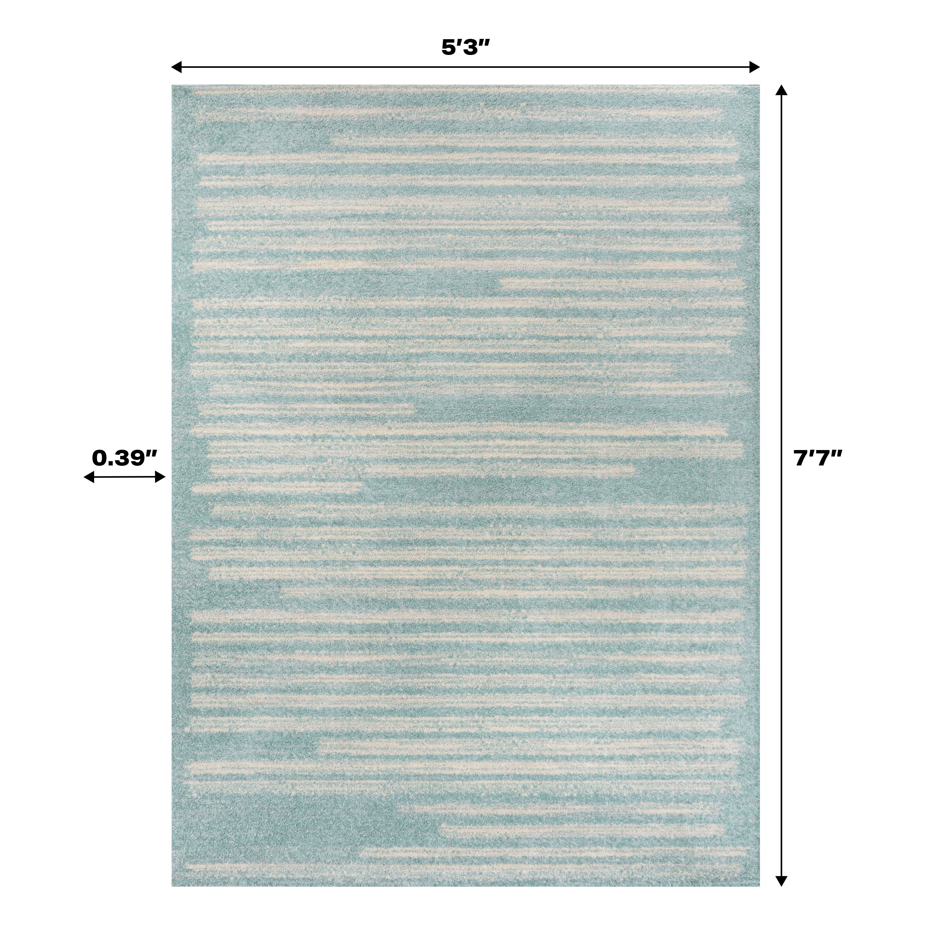 JONATHAN Y Aksil Modern Berber Stripe Area Rug