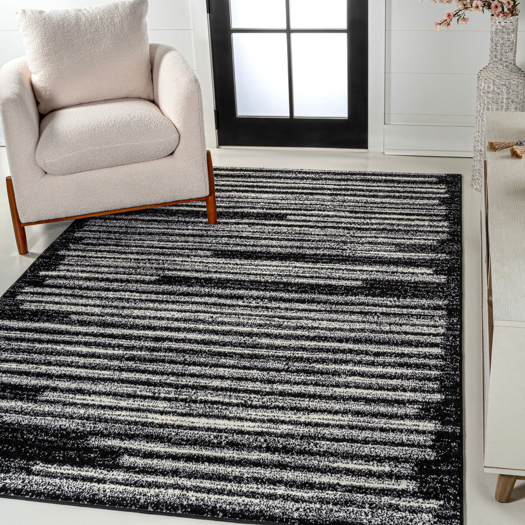 JONATHAN Y Aksil Modern Berber Stripe Area Rug